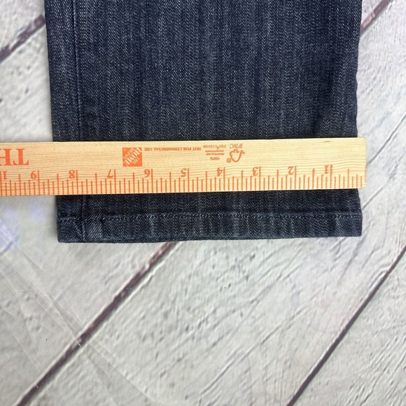NYDJ Size 24W 30 Inseam Denim Jeans Blue Stretch Straight - Picture 8 of 13